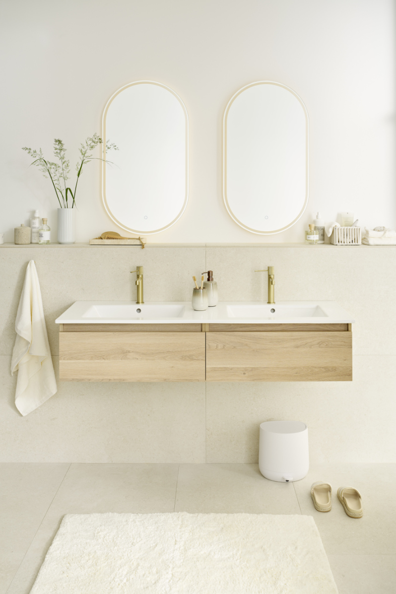 Helles Badezimmer Light Living SCHÖNER WOHNEN Shop the Look Badezimmer