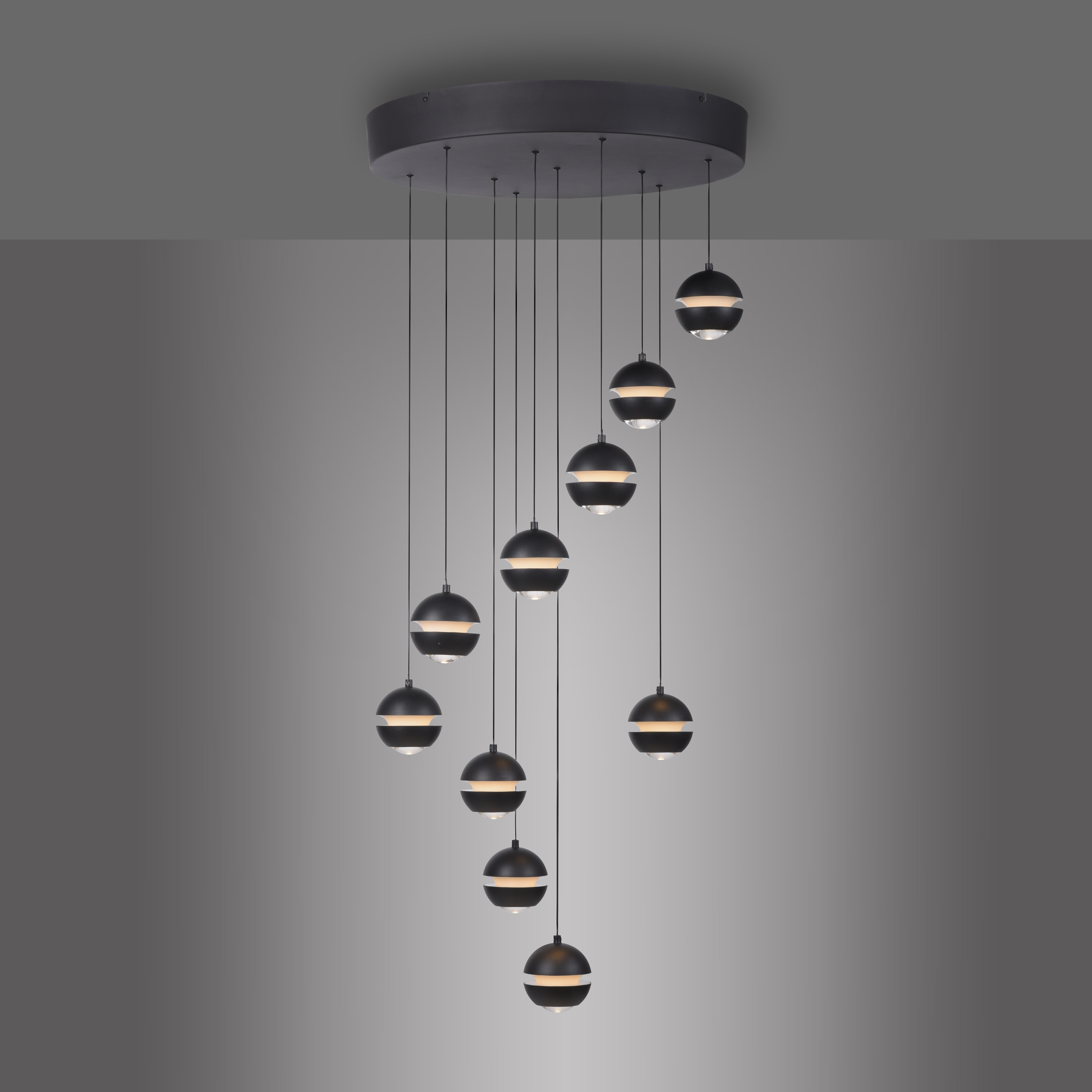 Pendelleuchte Lini rund