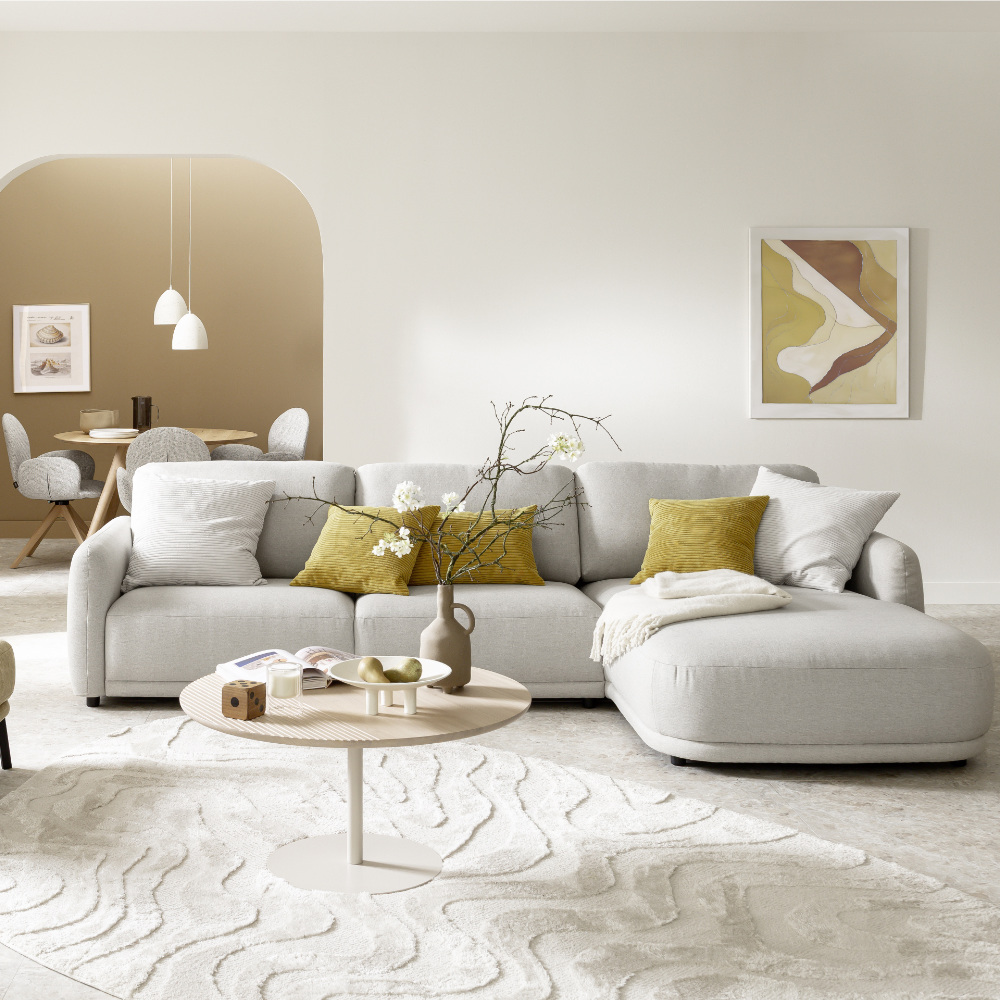 Sofa mit Longchair Wonder