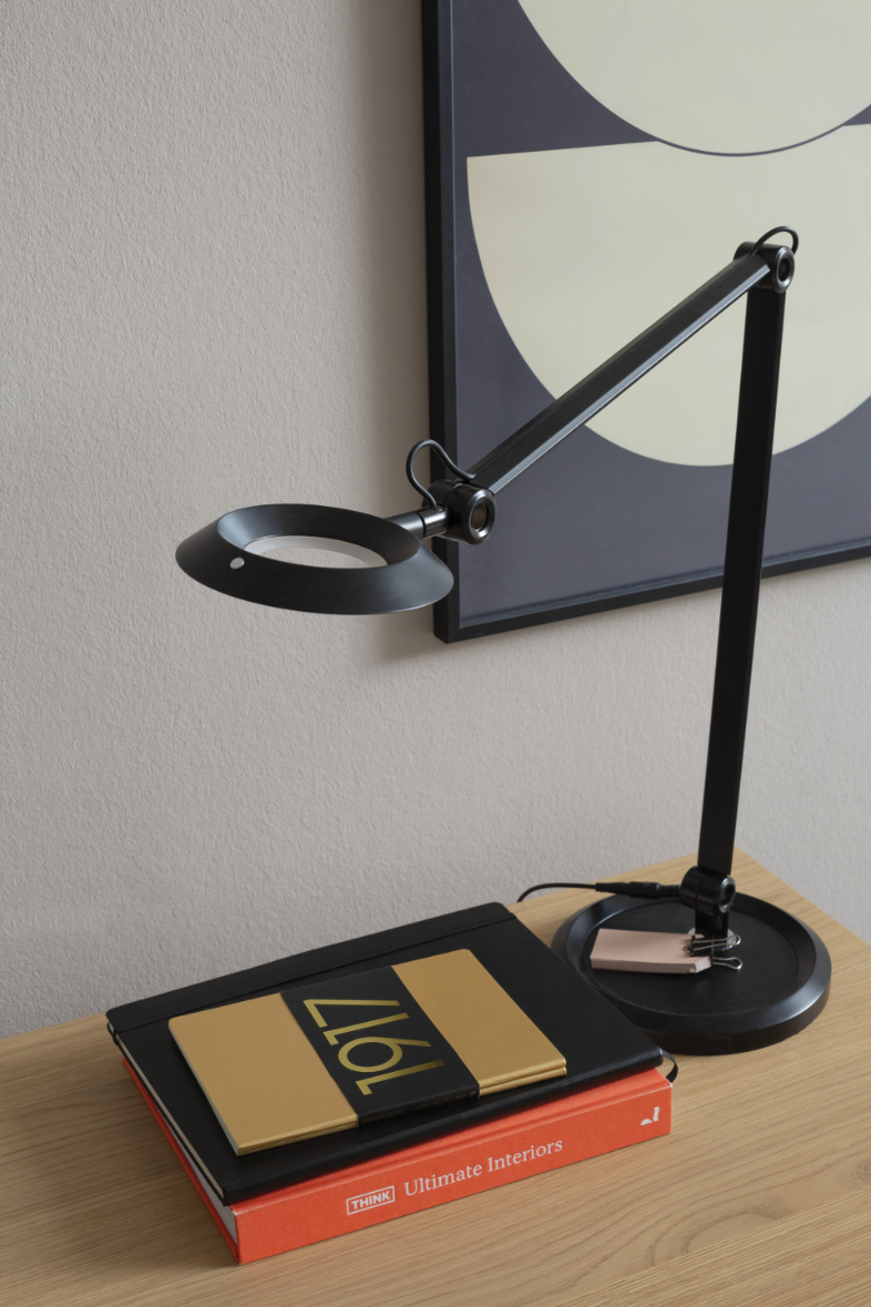 Tischleuchte OFFICE mit Schreibtisch SCHÖNER WOHNEN-Leuchten
