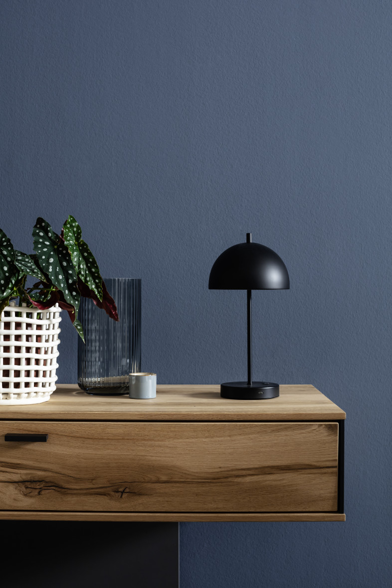 Tischleuchte SCHÖNER_WOHNEN_Kollektion_ Farbe_Blau