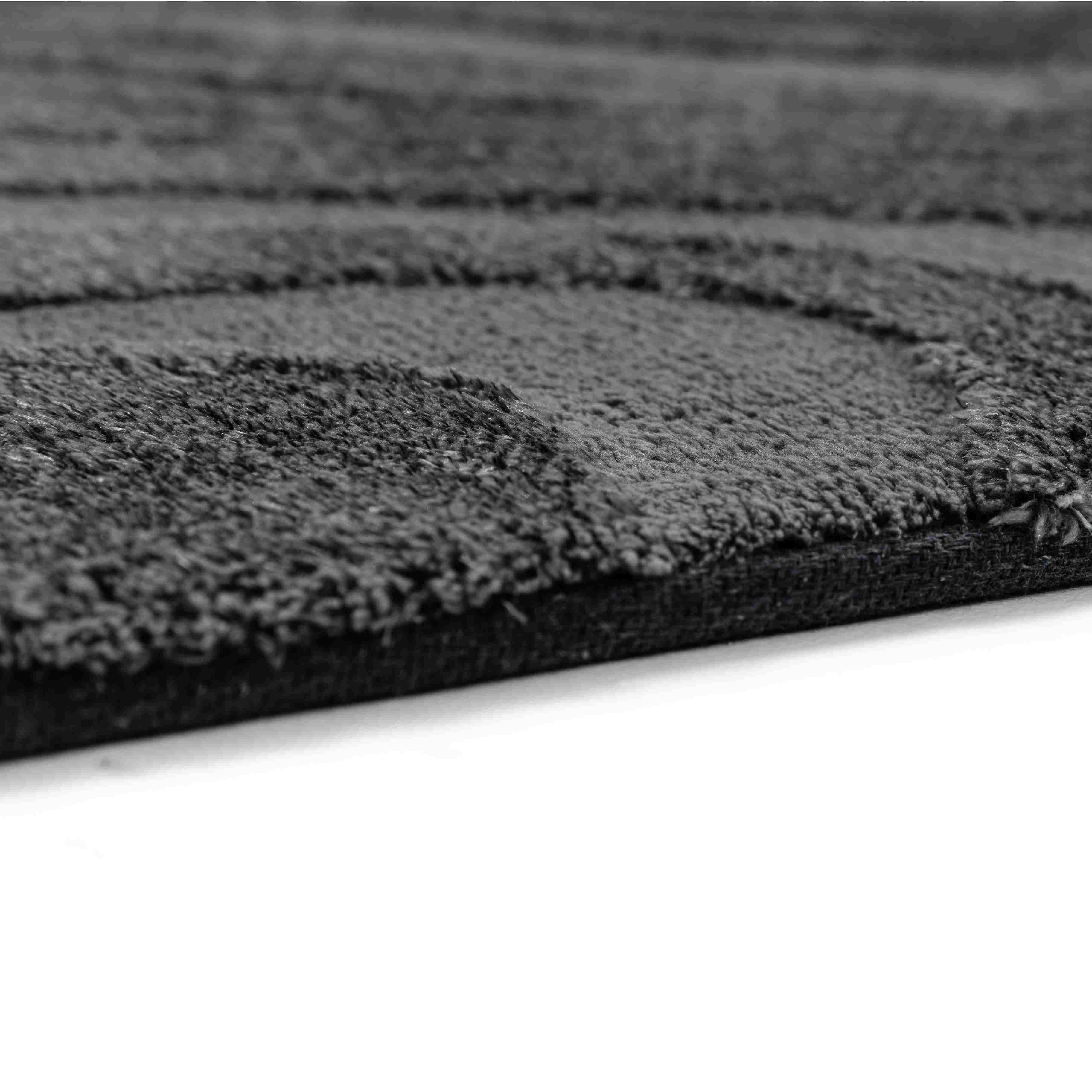 SCHOENER_WOHNEN-Teppich Blaze Linien-anthrazit