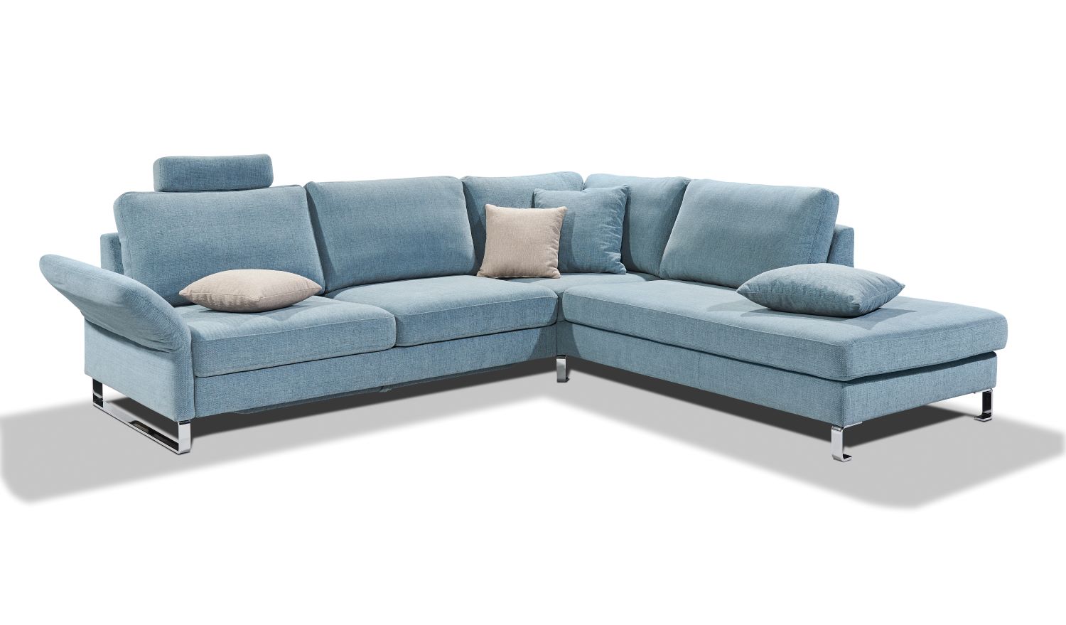Zeitloses Ecksofa mit Kissen SCHÖNER WOHNEN-Sofas