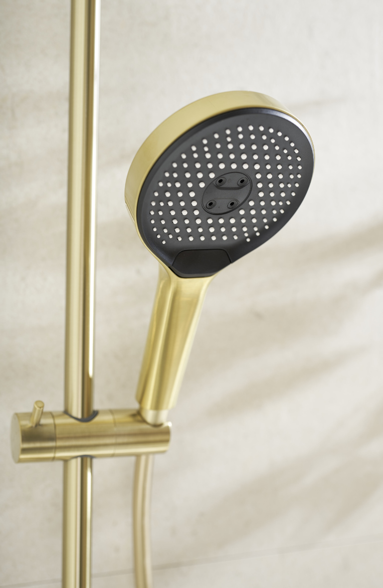 Duschsystem gold SchoenerWohnen_Light_Living