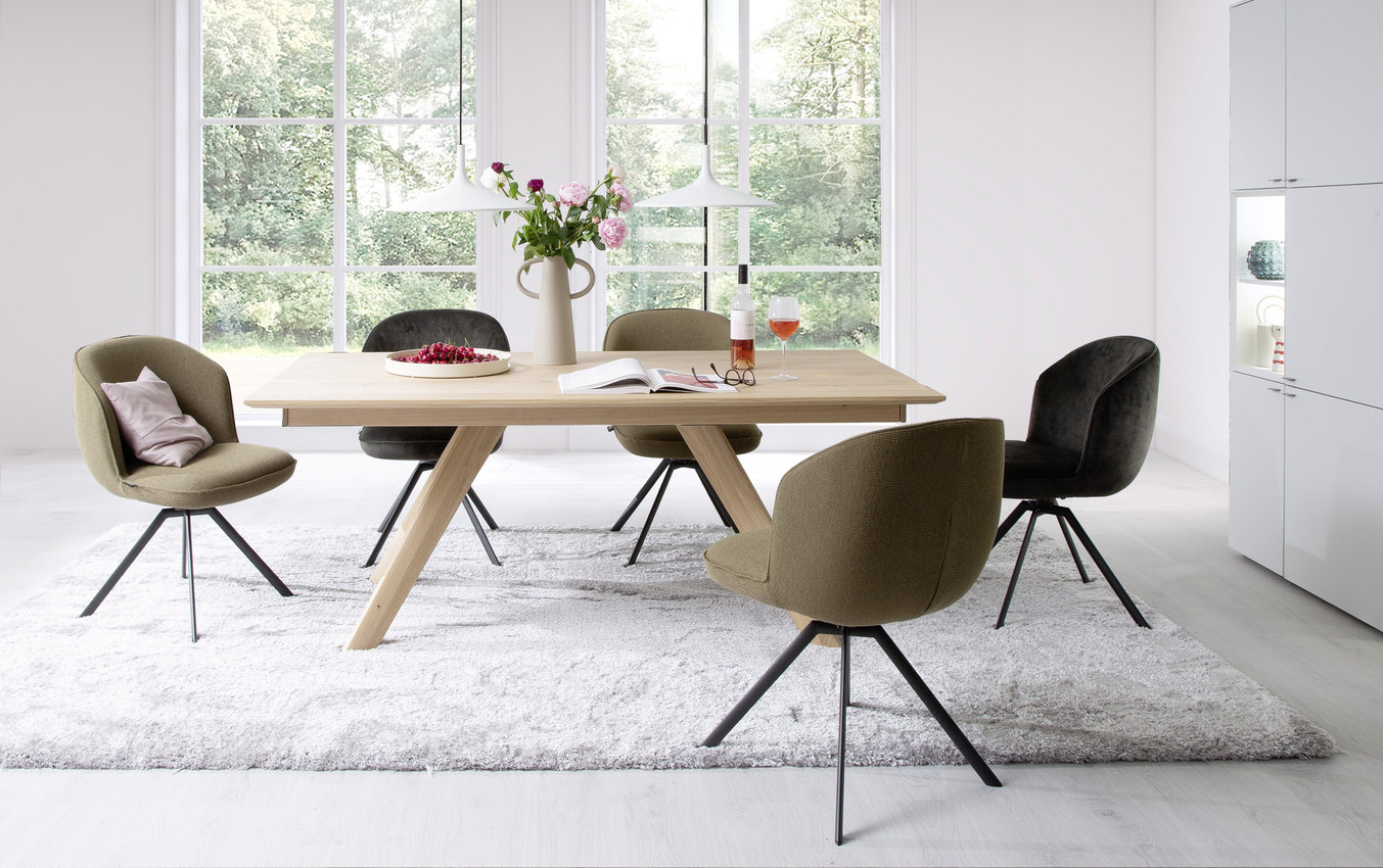 Stühle BOWL mit Stativ SCHÖNER WOHNEN-Stühle