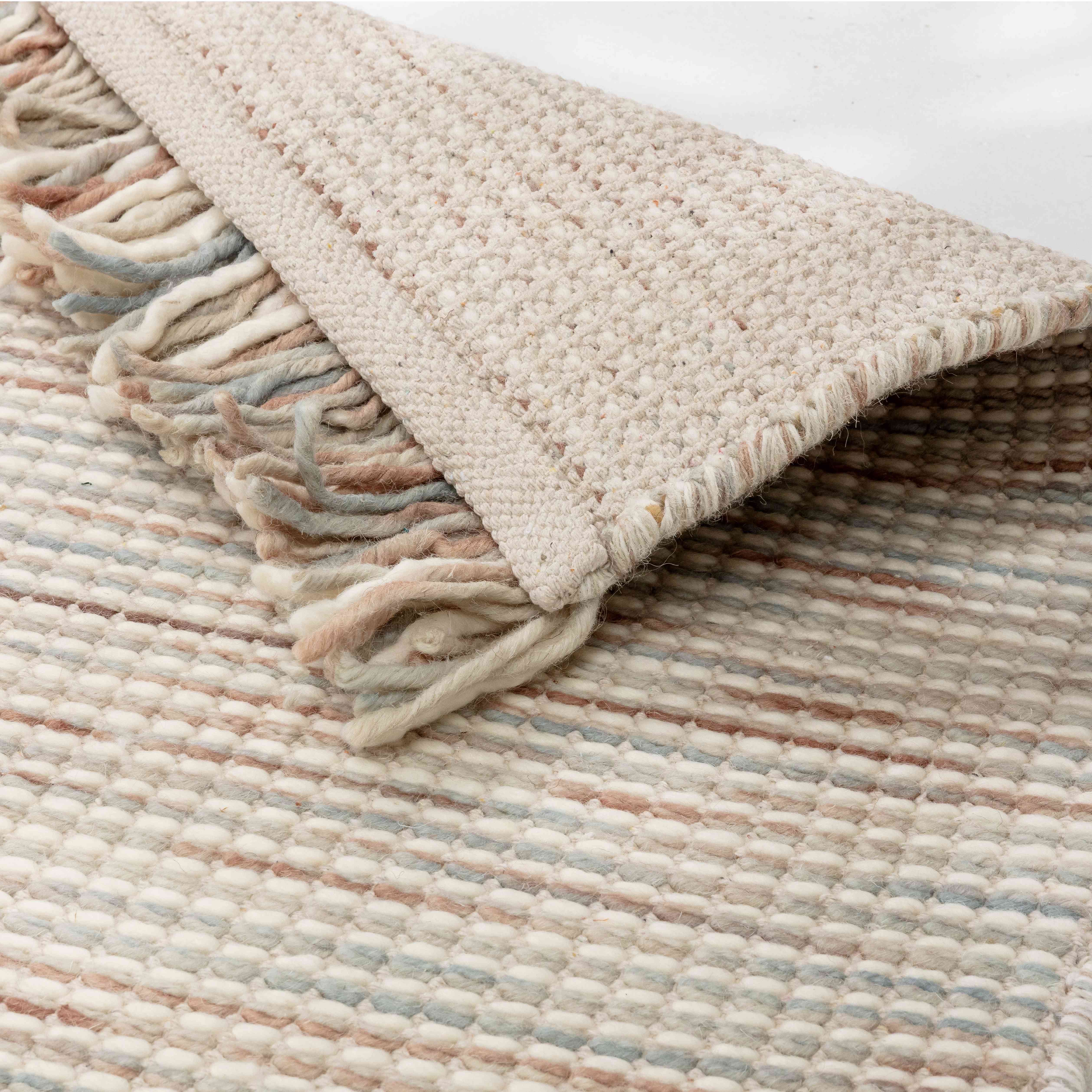 SCHOENER_WOHNEN-Teppich Arina-hellblau