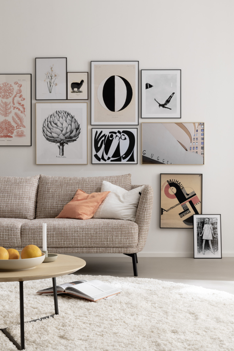 Sofa Chloe rosa SCHÖNER_WOHNEN_Kollektion_RosaRot