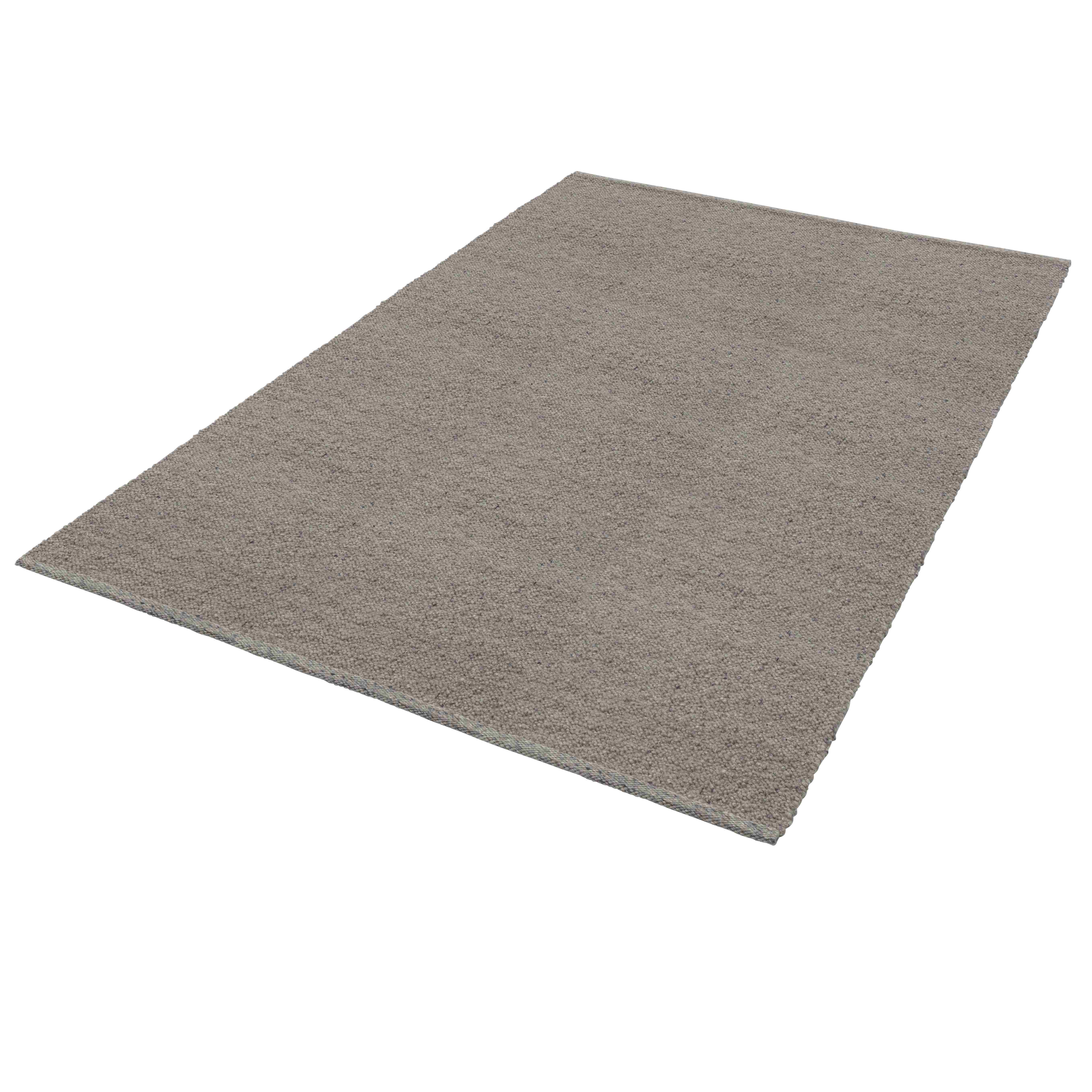 SCHOENER_WOHNEN-Teppich Junika-hellgrau