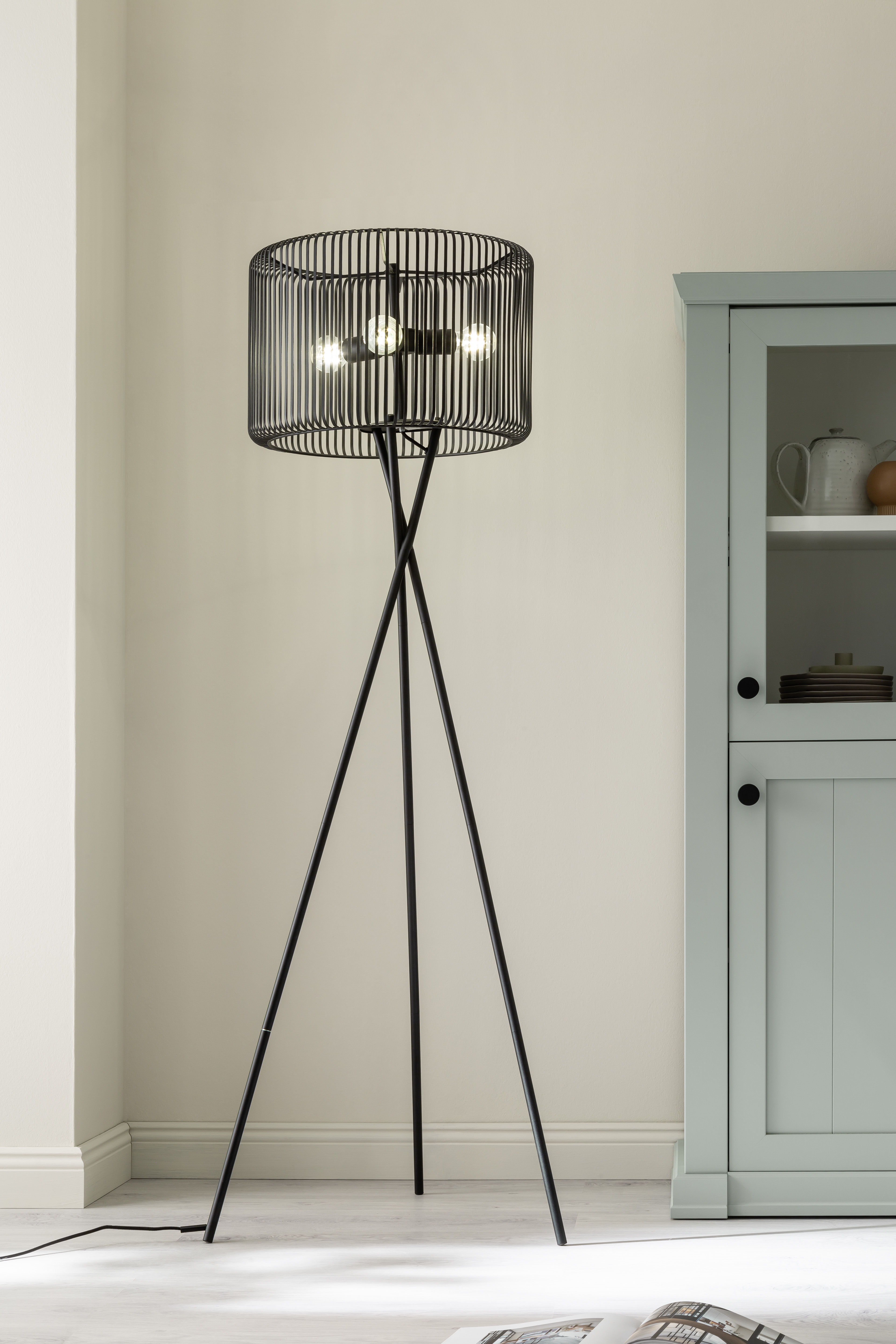 CAGE Lampe SCHÖNER_WOHNEN_GANZ_SCHÖN_HELLE
