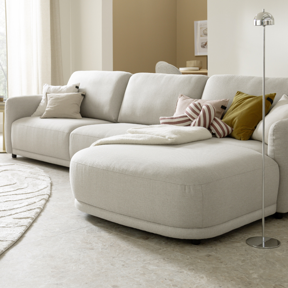 Sofa mit Longchair Wonder