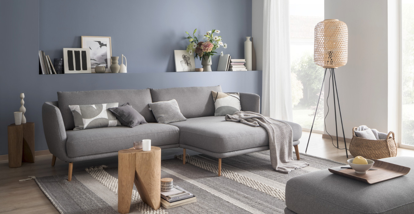 Sofa mit Lonchair PEARL SCHÖNER WOHNEN-Sofas