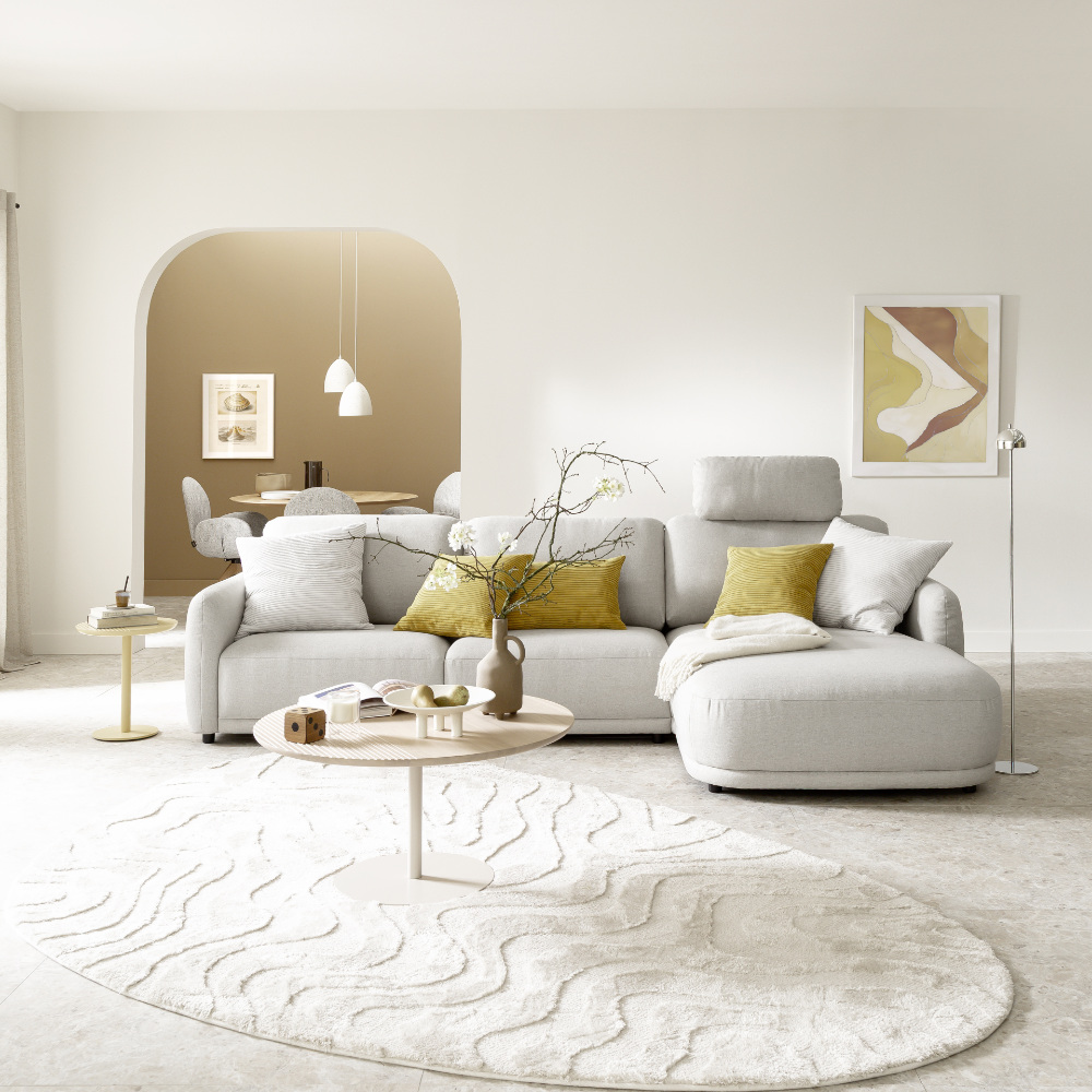 Sofa mit Longchair Wonder