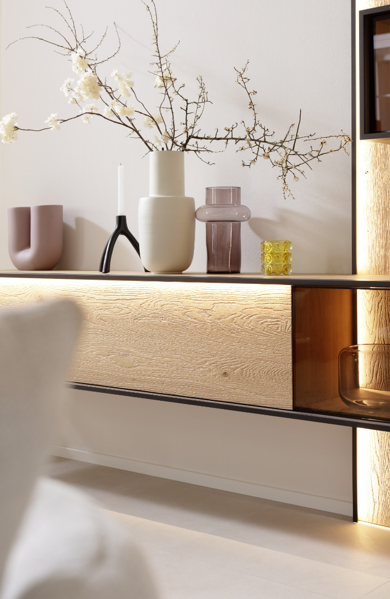 Sideboard mit Deko SCHÖNER_WOHNEN_Kollektion_ Möbelprogramm_YOLA