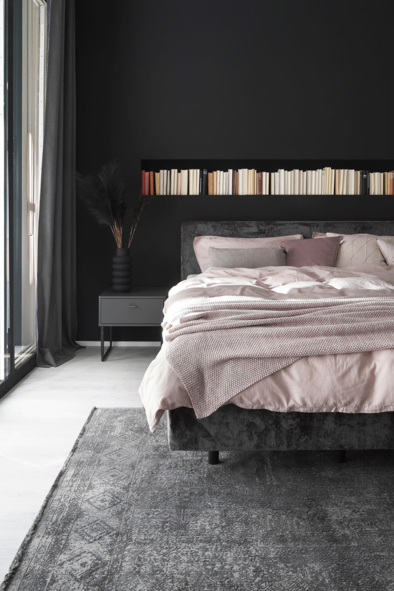 Bettwäsche in rosa SCHÖNER WOHNEN-Schlafzimmer