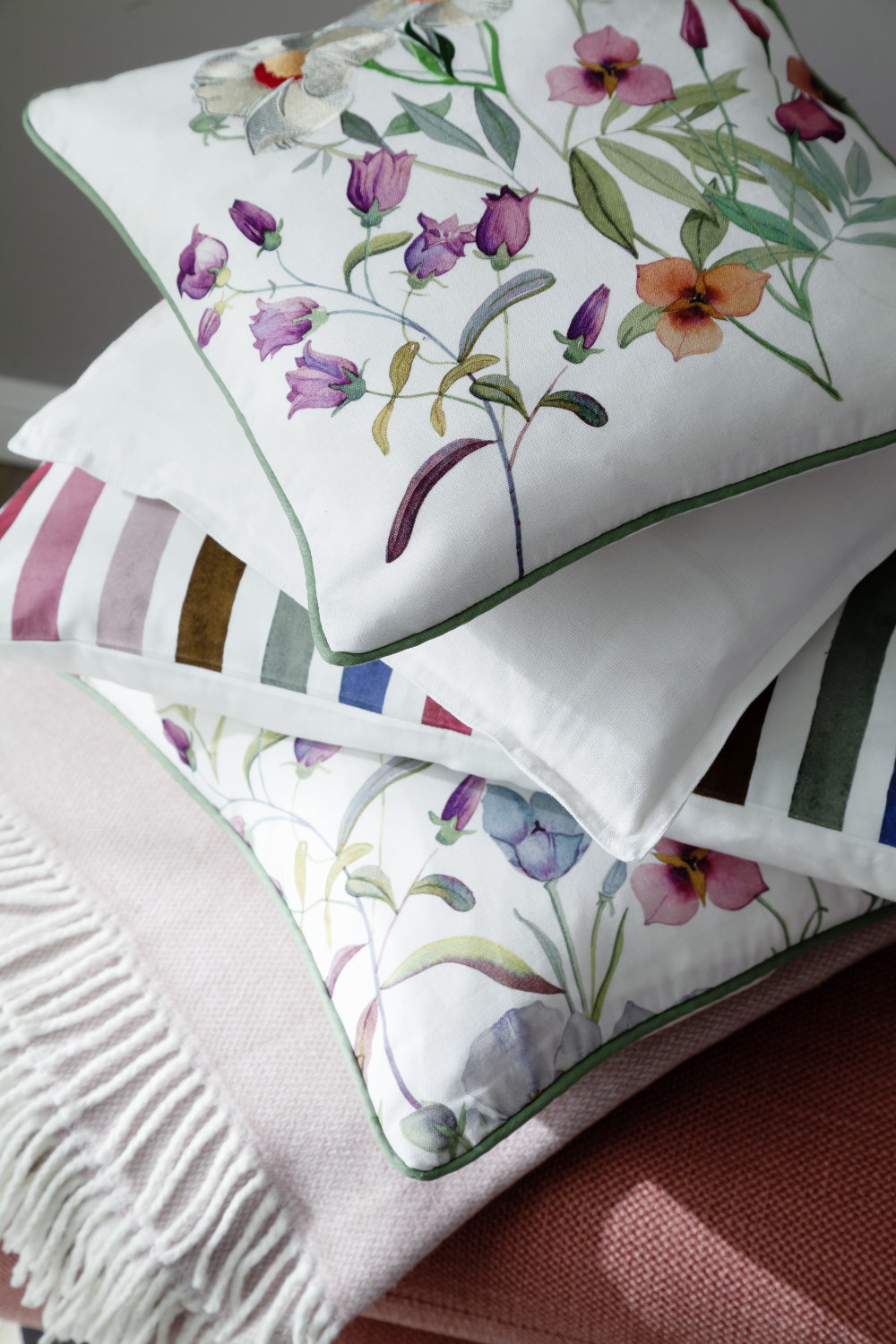 Kissen mit Blumenmotiv SCHOENER-WOHNEN-Textilien