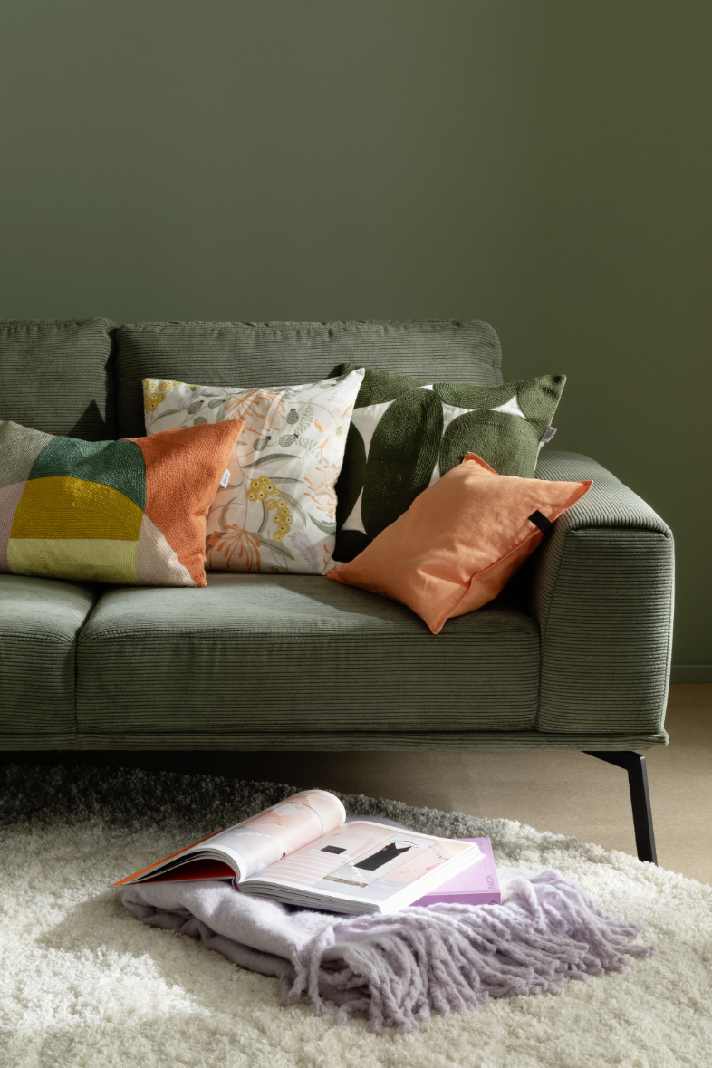 Cordsofa SCHÖNER WOHNEN-Streifentrend