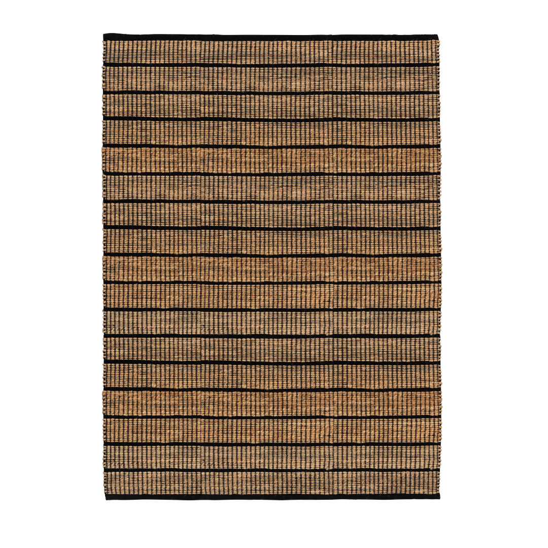 SCHOENER_WOHNEN-Teppich Nalaya-schwarz