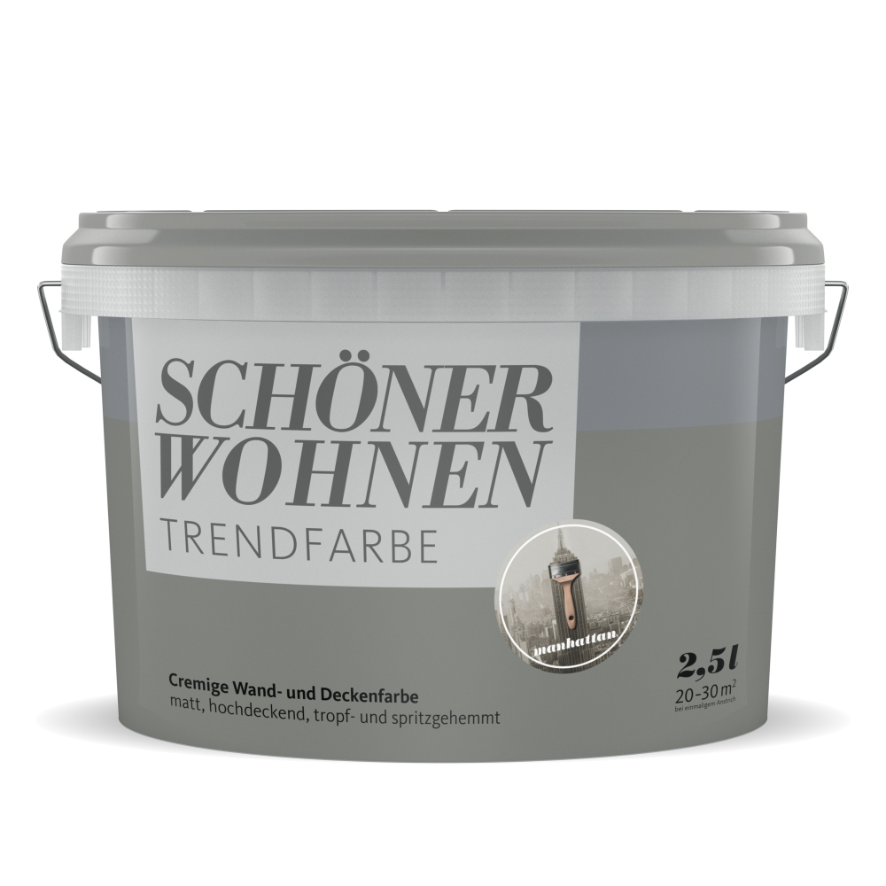 Trendfarbe Manhattan