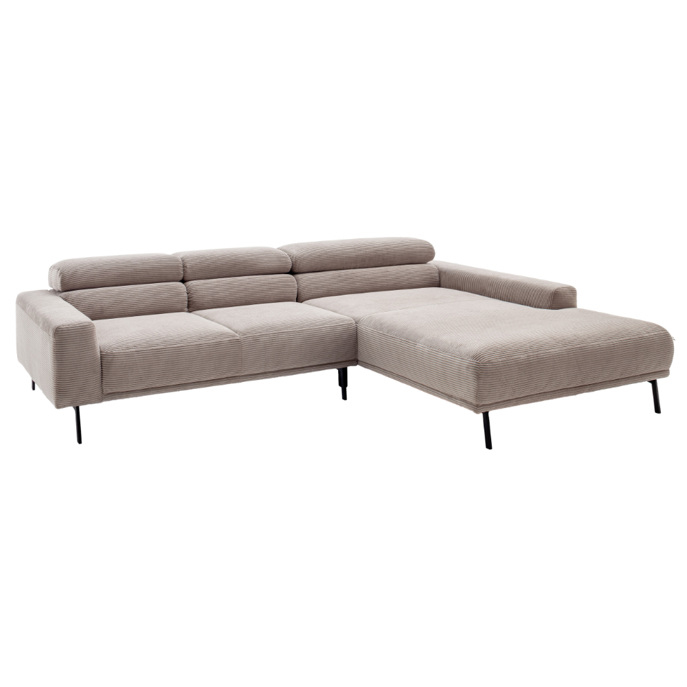 Sofa mit Ottomane Tossa