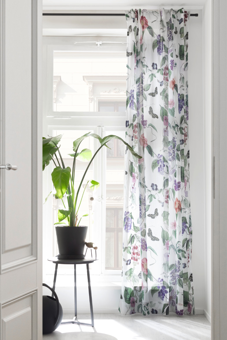 Florale Vorhänge SCHÖNER WOHNEN-Vorhänge