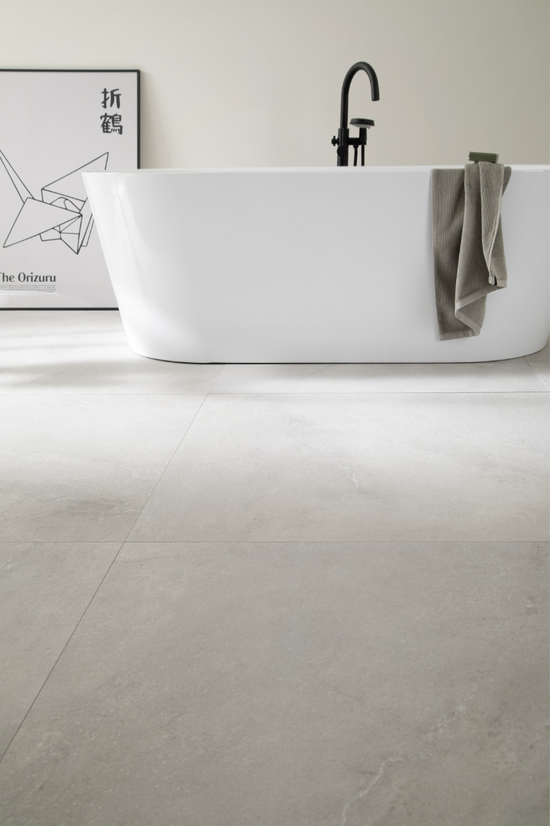 Freistehende Badewanne SCHÖNER WOHNEN-Badezimmer