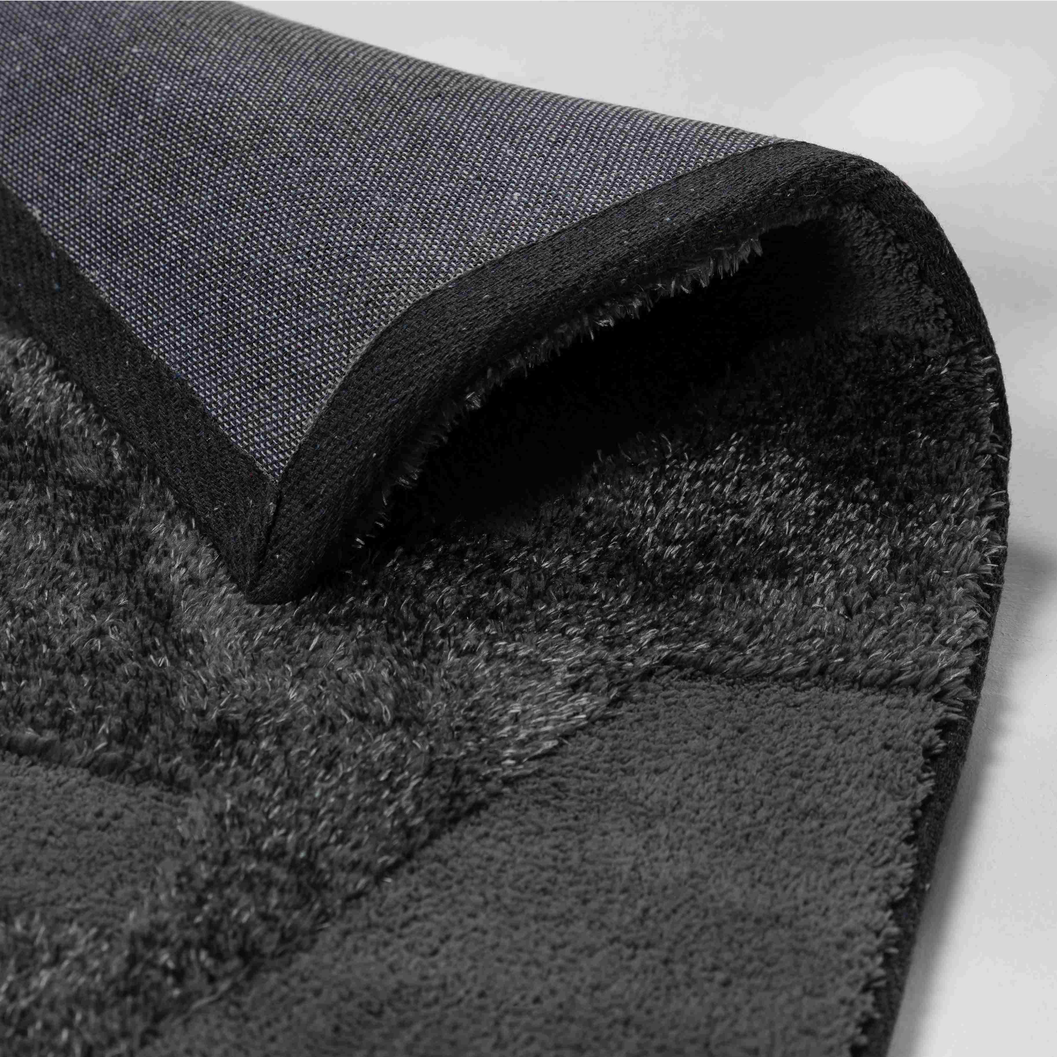 SCHOENER_WOHNEN-Teppich Blaze Kästchen-anthrazit