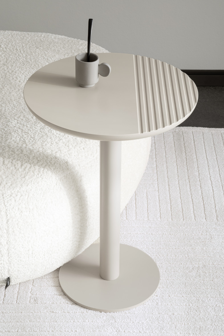 Moderner Couchtisch HENRI in beige SCHÖNER WOHNEN-Stauraumserie AMAYA