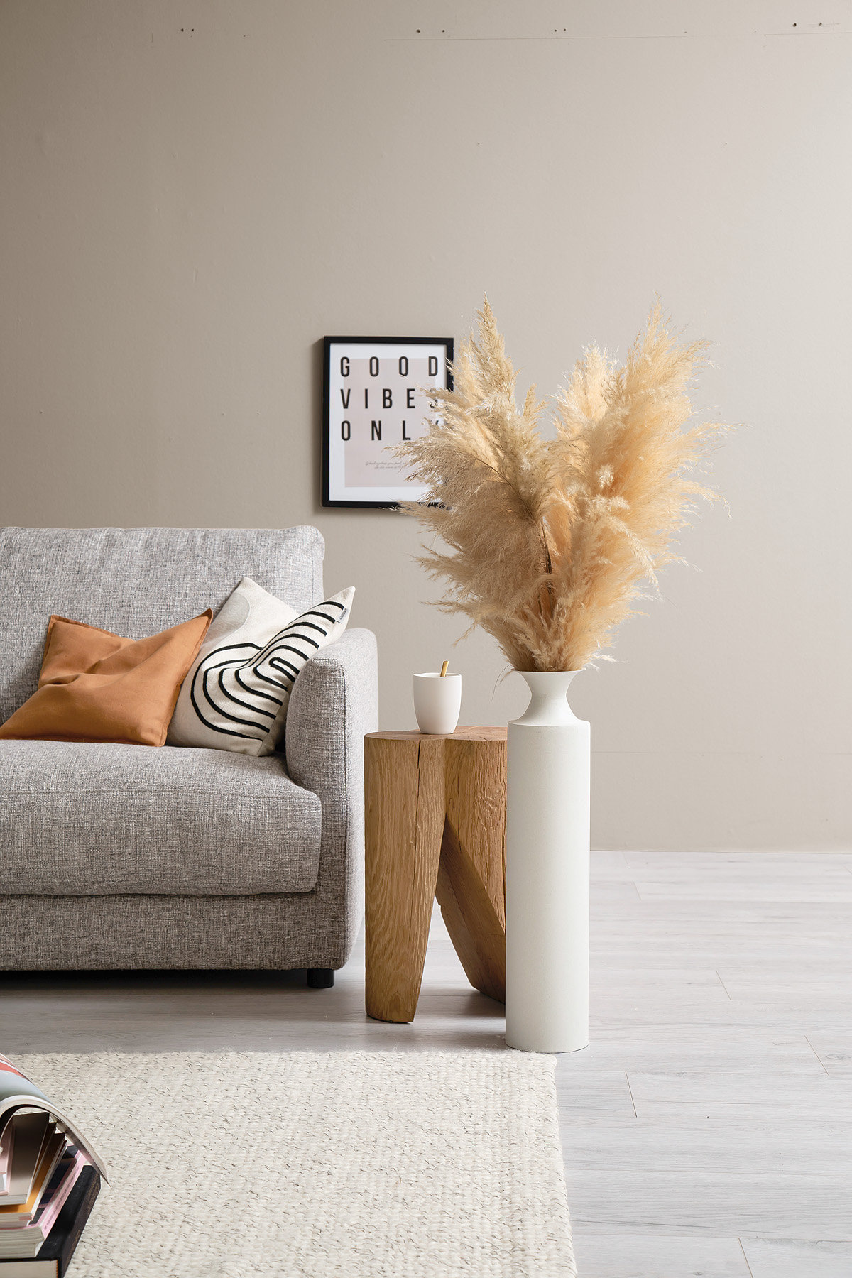 Trendfarbe Cosy Wohnzimmer SCHÖNER-WOHNEN-Farbe