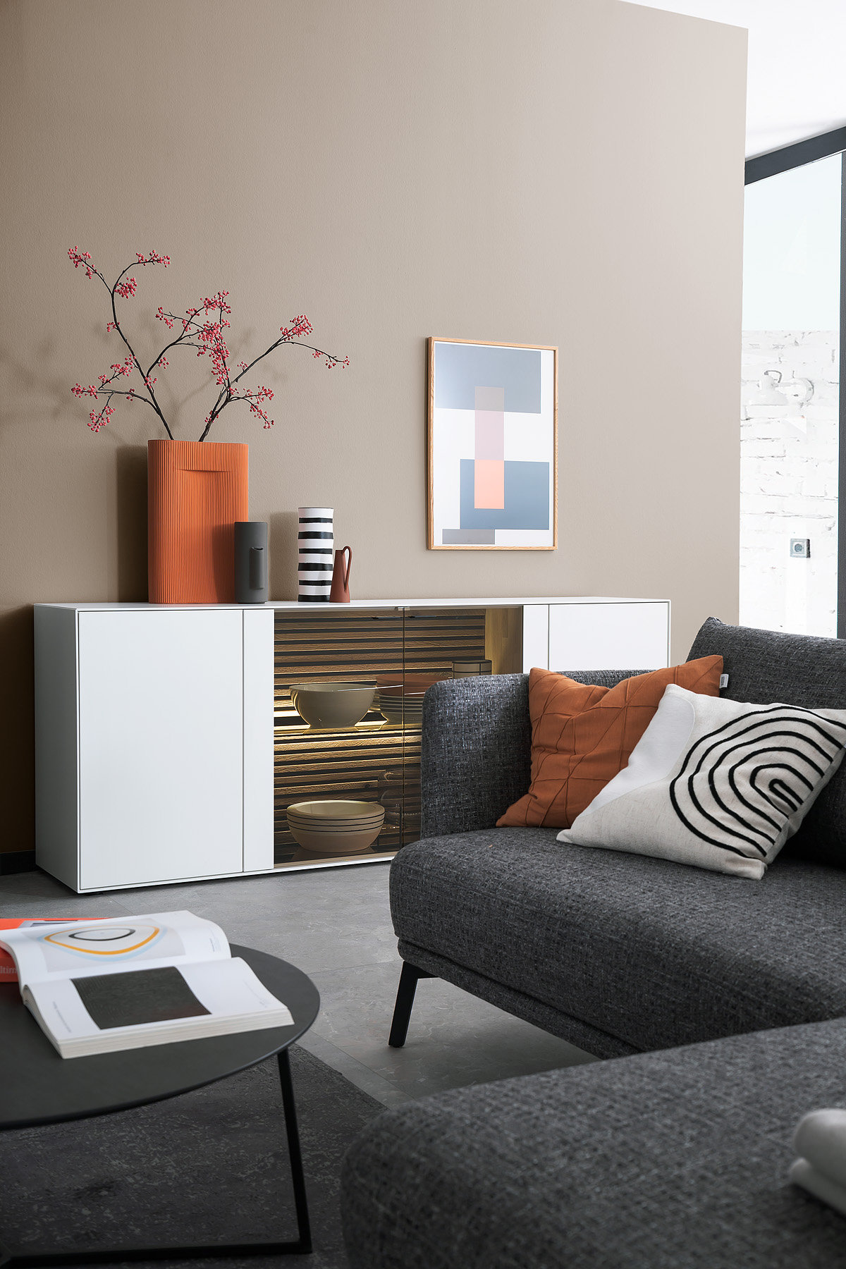 Trendfarbe Cosy Sofa SCHÖNER-WOHNEN-Farbe
