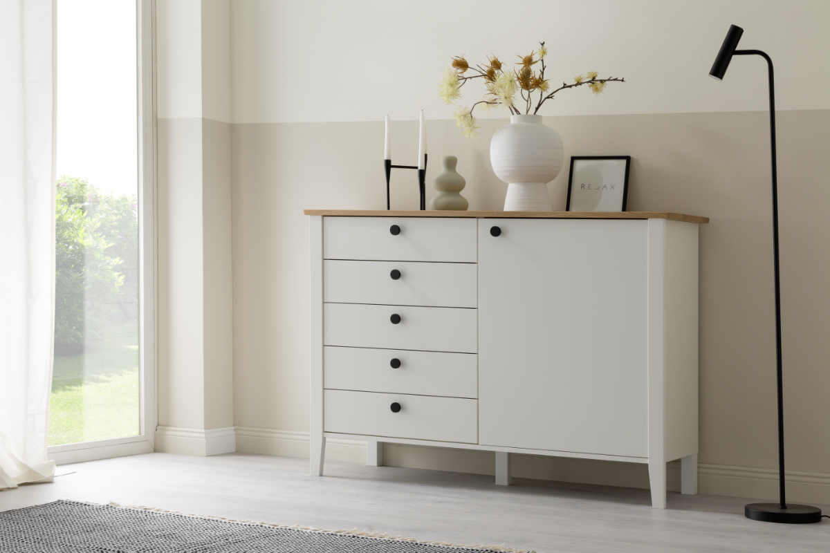 Schrank in weiß SCHÖNER_WOHNEN_Kollektion_CountryFeeling
