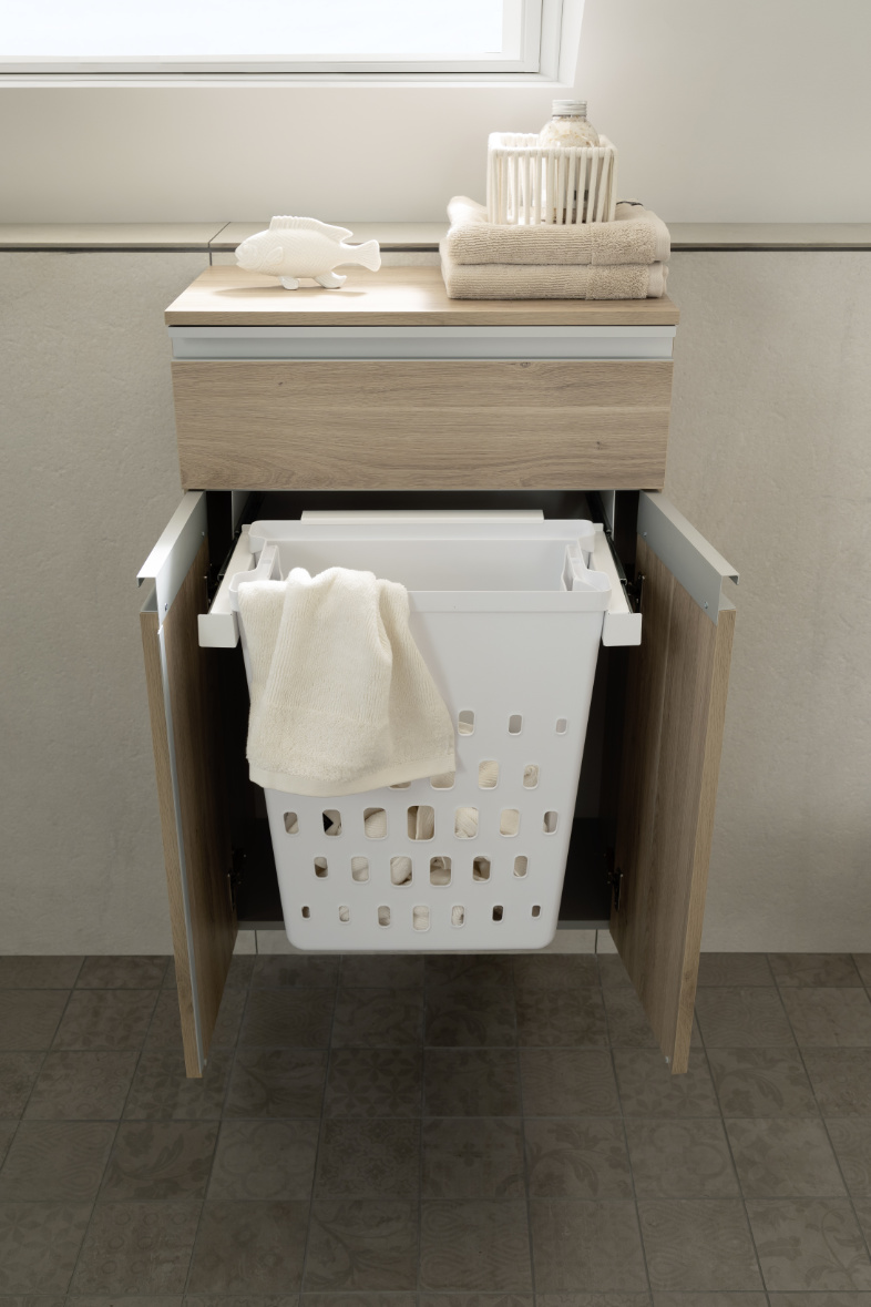 Badserie Stockholm SCHOENER_WOHNEN_drei Bäder drei Stile