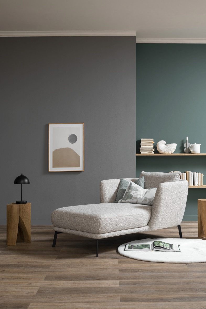 Wohnzimmer in Grün- und Beigetönen SCHÖNER WOHNEN-Wohnzimmer