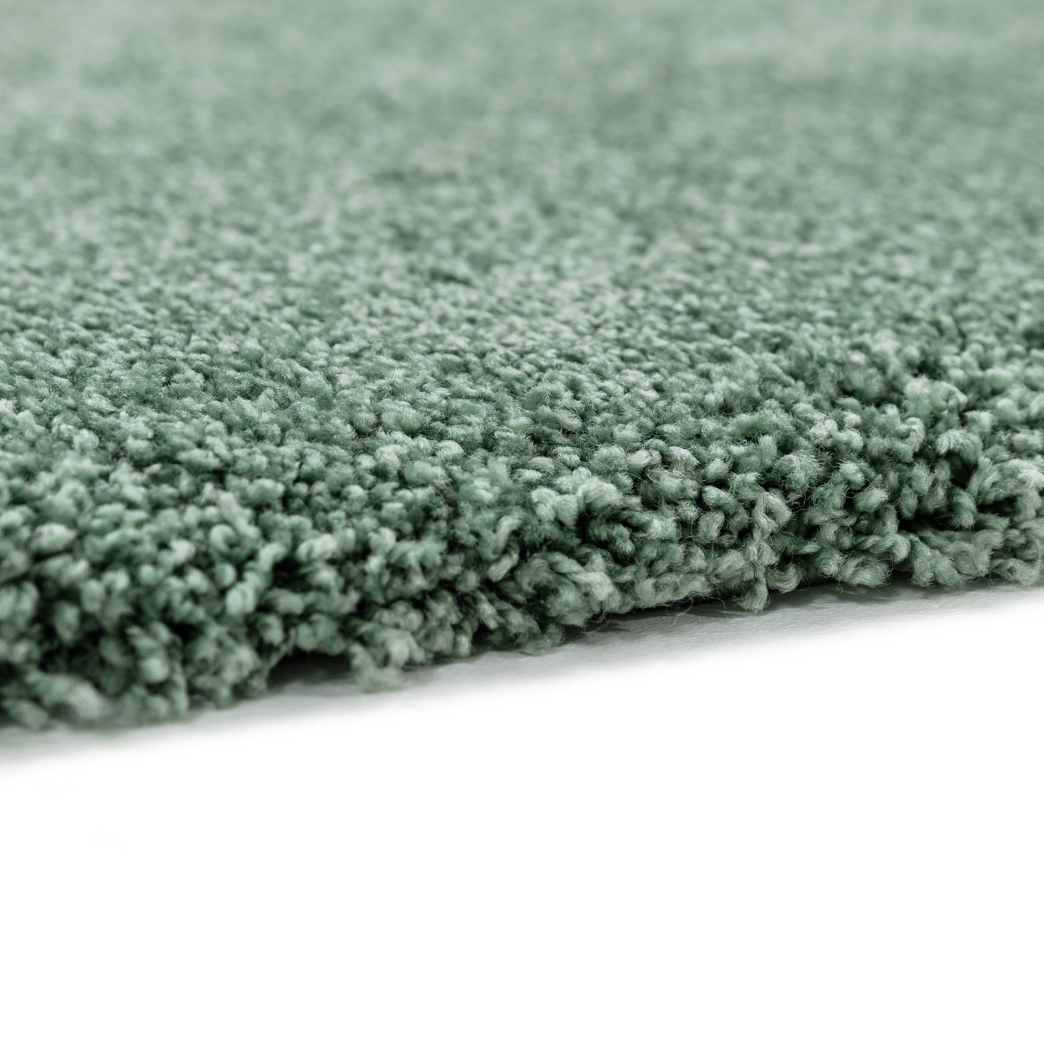 SCHOENER_WOHNEN-Teppich Leverage-grün