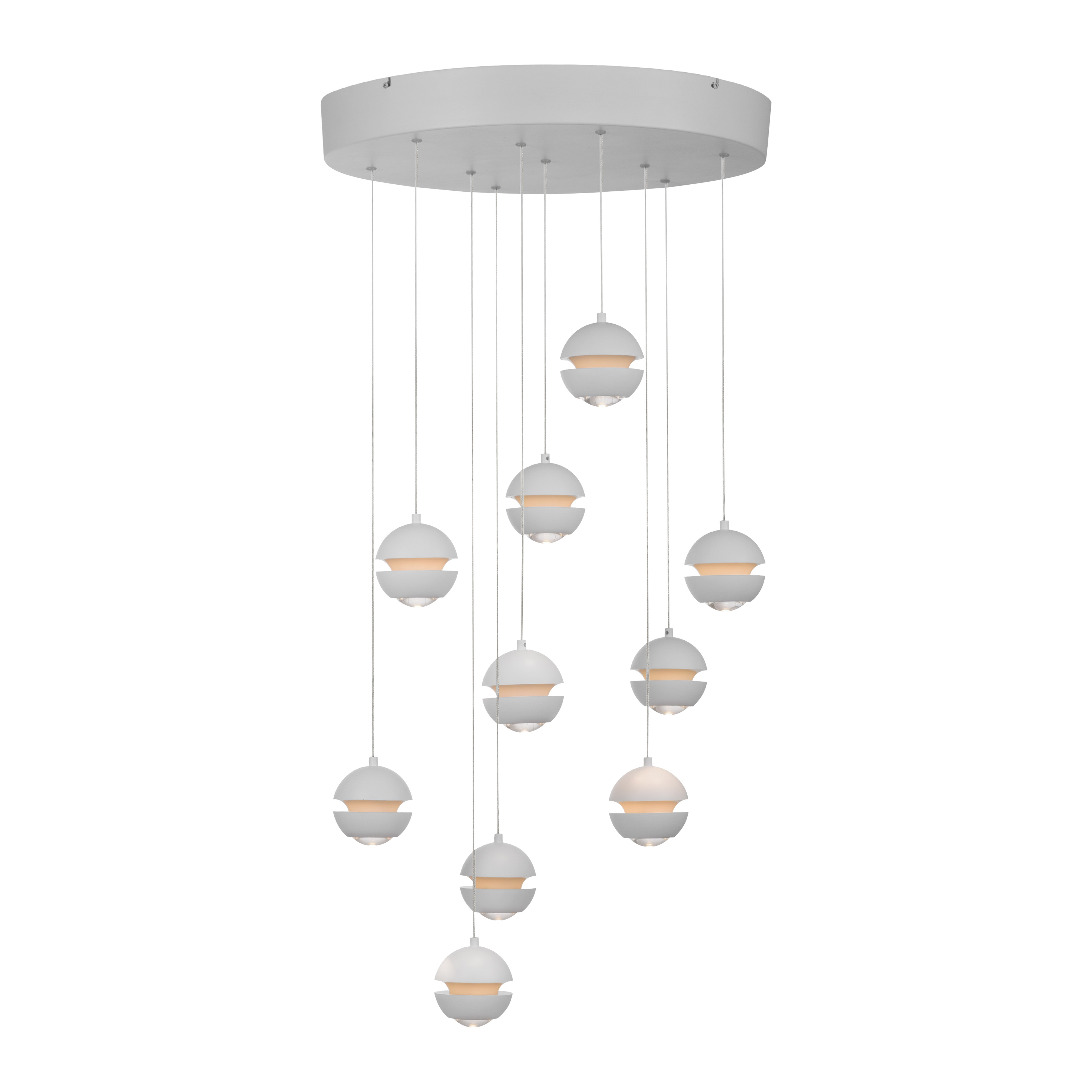 Pendelleuchte Lini rund