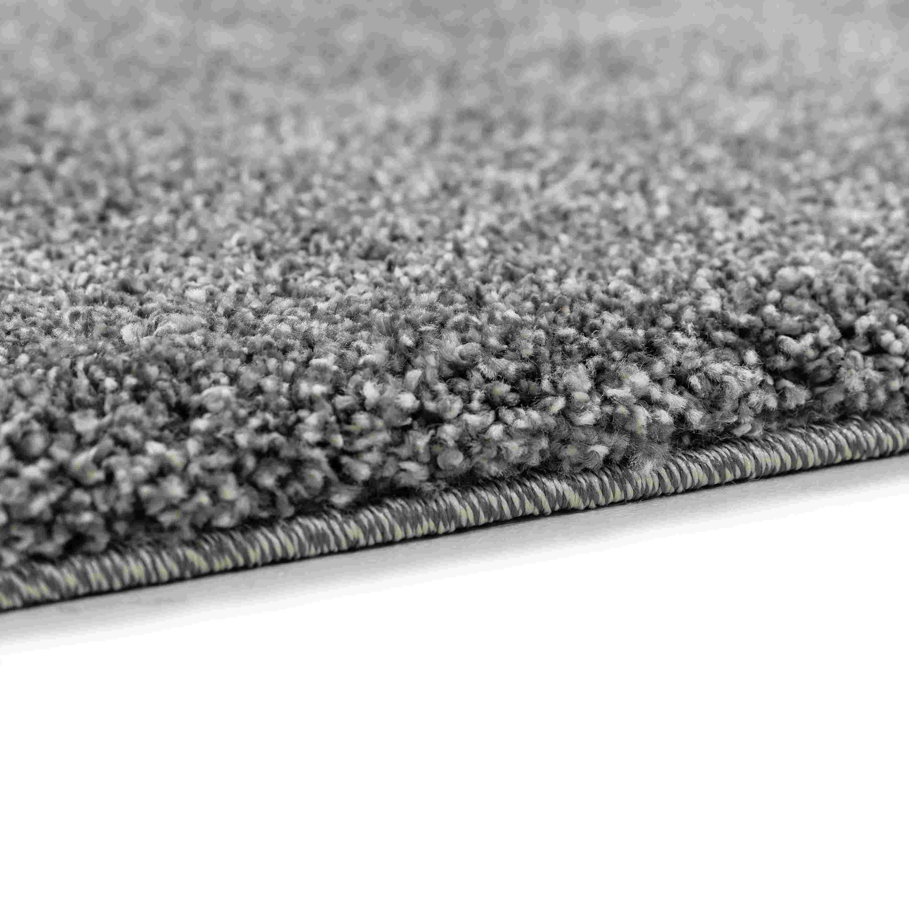 SCHOENER_WOHNEN-Teppich Leverage-grau