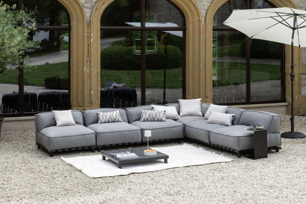 Outdoor Lounge aus der SCHÖNER WOHNEN-Kollektion SCHÖNER WOHNEN-Loungemöbel