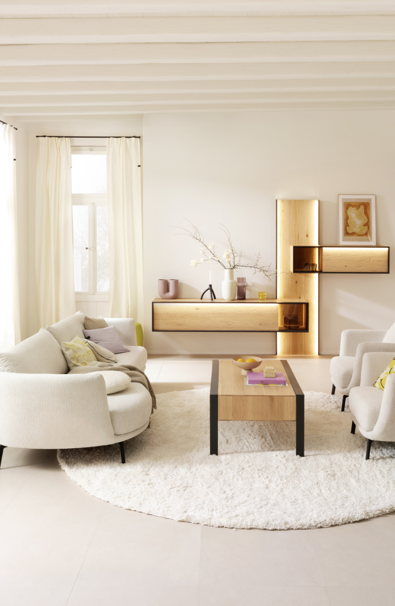 Wohnzimmer SCHÖNER_WOHNEN-Kollektion LightLiving