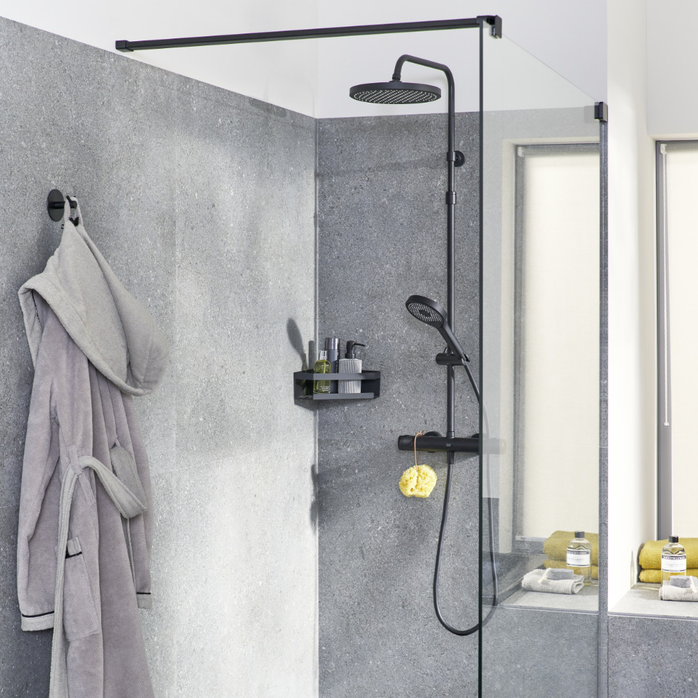 Walk-In Dusche Fit - Seitenwand