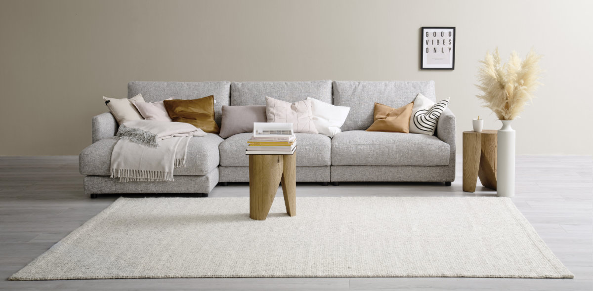 Graues Ecksofa Garbo SCHÖNER WOHNEN-Sofas