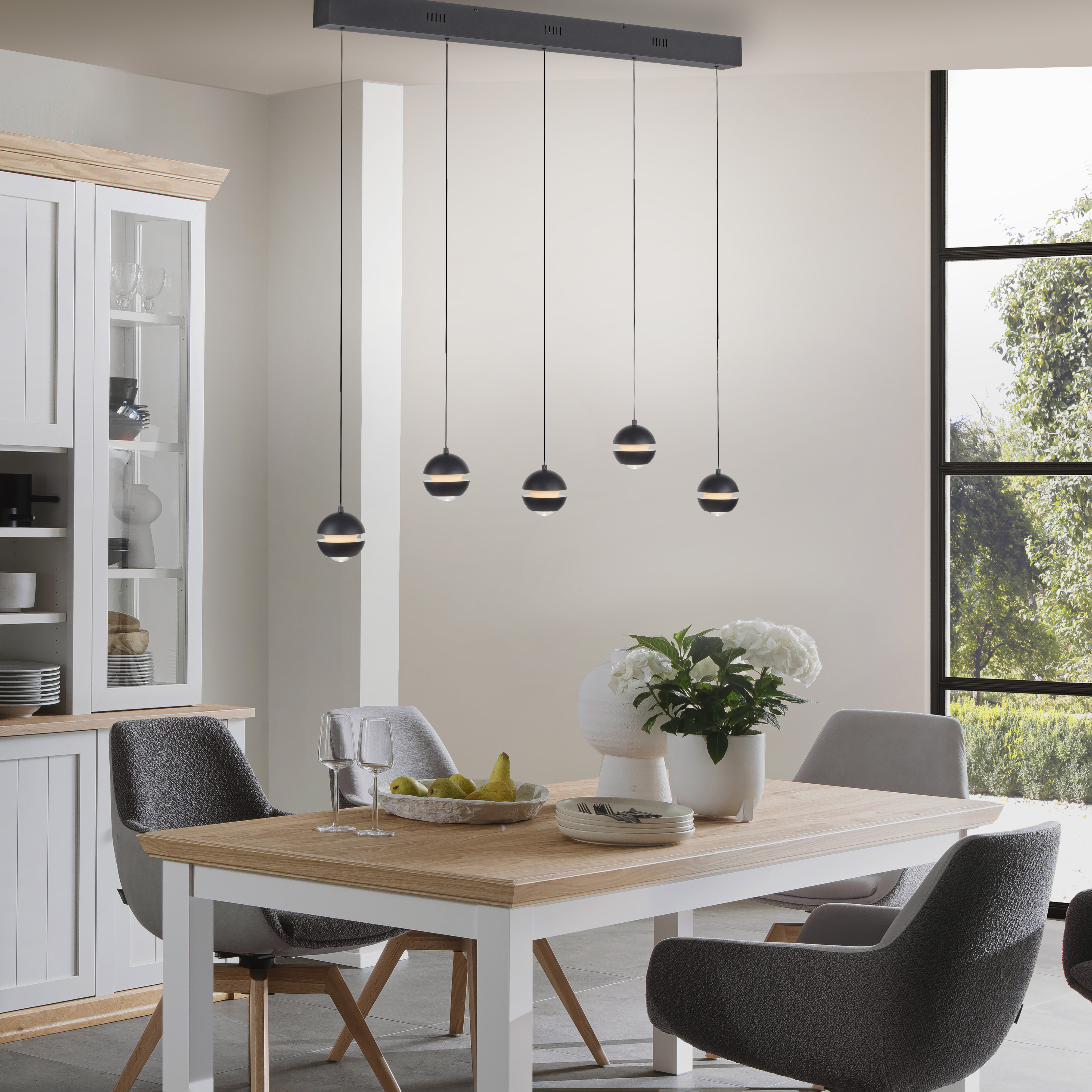 Pendelleuchte Lini 5er