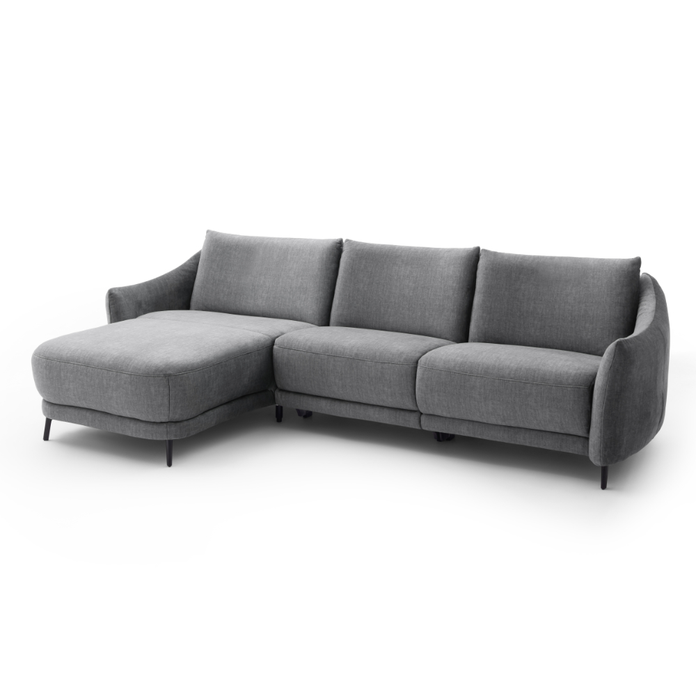 Sofa mit Longchair Tabby