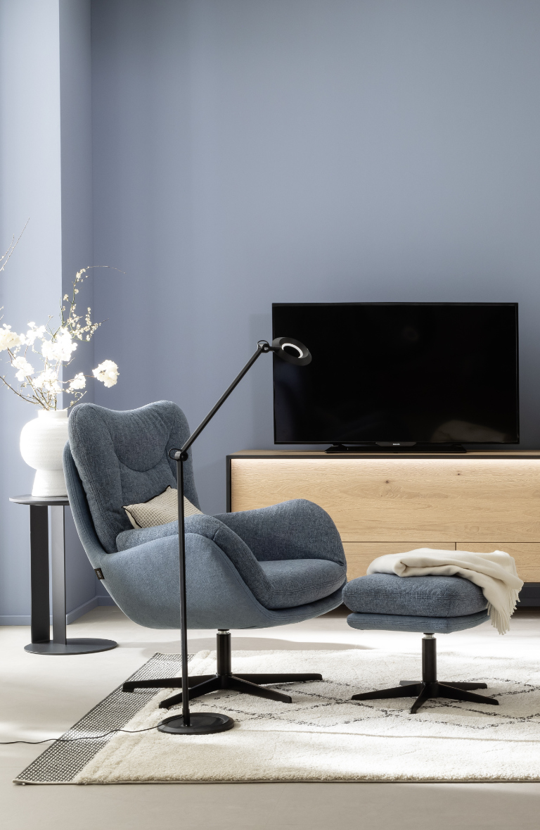 Wohnzimmer SCHÖNER_WOHNEN_Kollektion Blau Machen