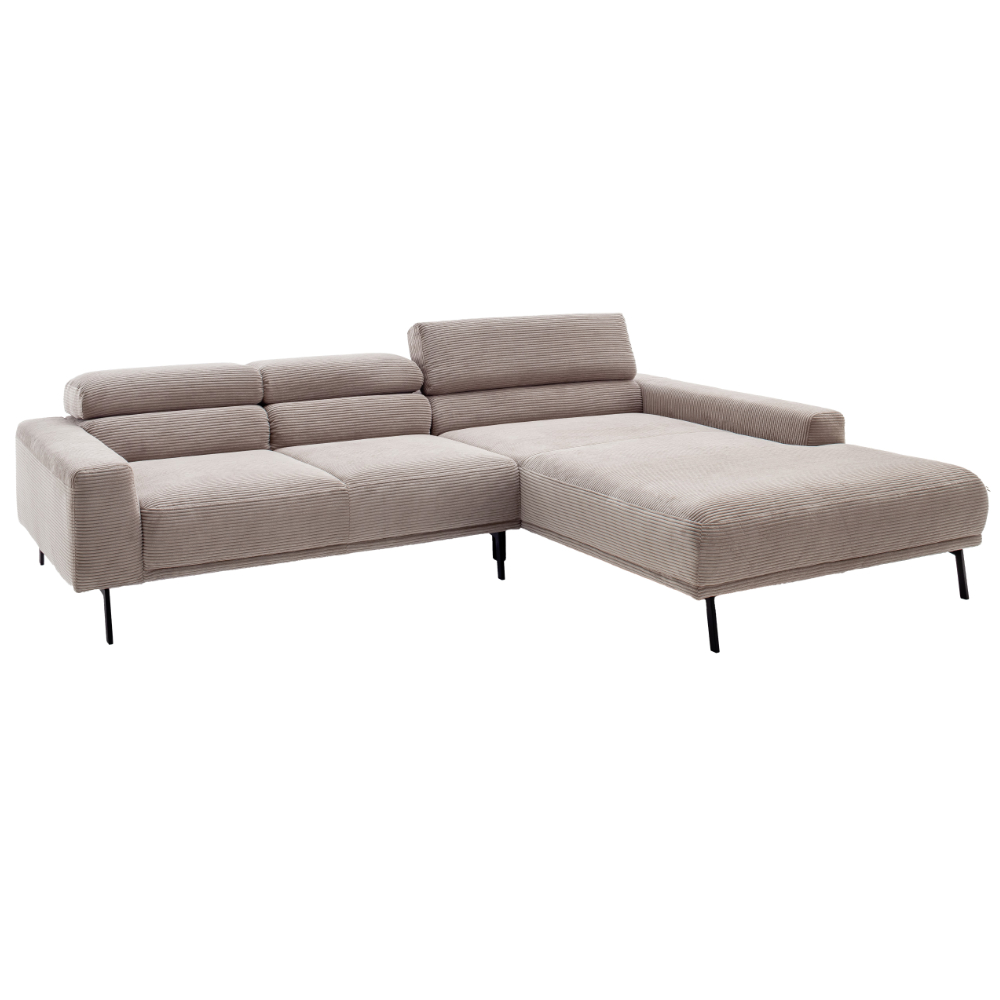 Sofa mit Ottomane Tossa