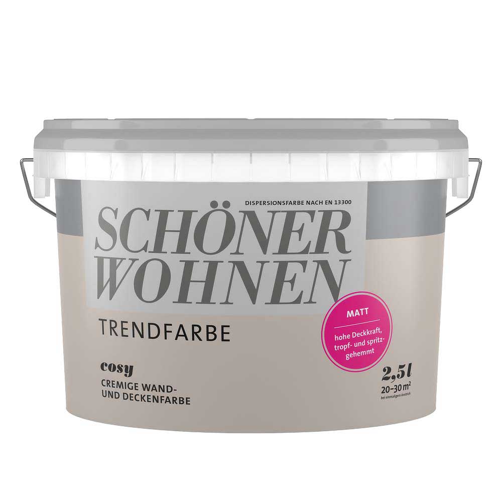 SCHOENER WOHNEN-Trendfarbe 2022 Cosy