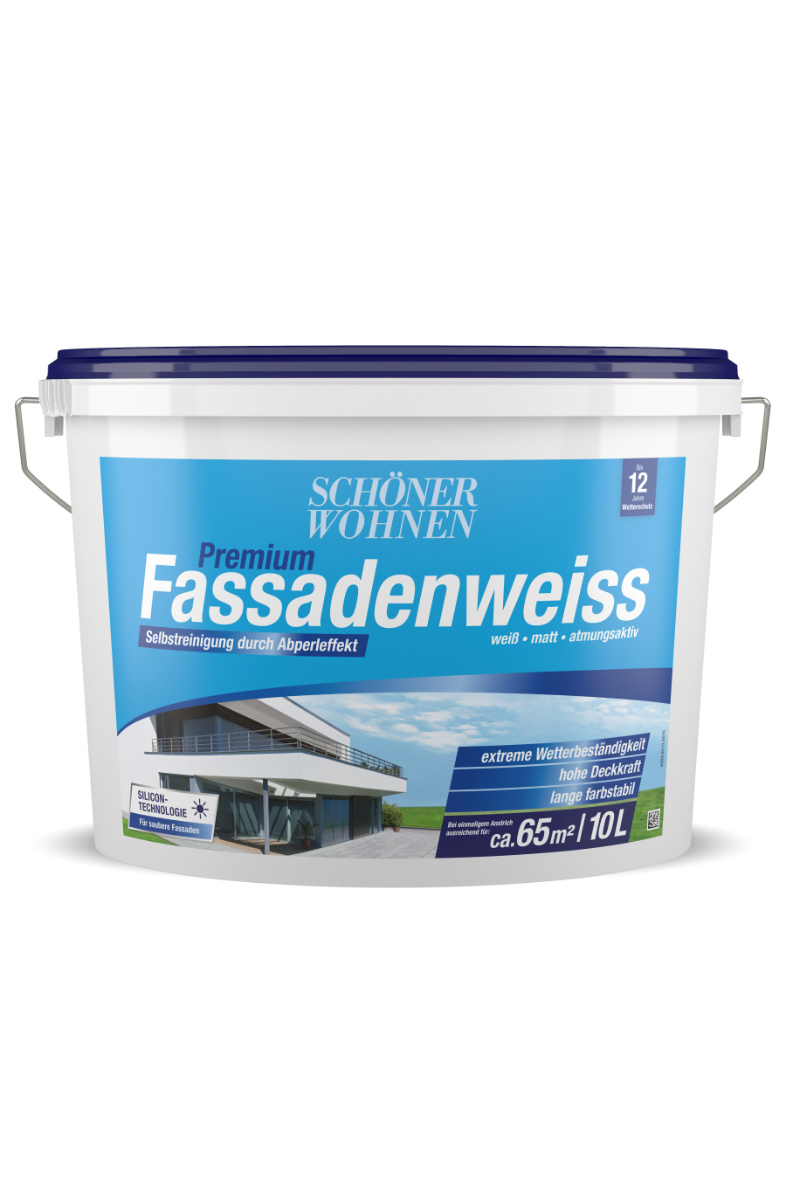 Premium Fassadenweiss SCHÖNER WOHNEN-Farben