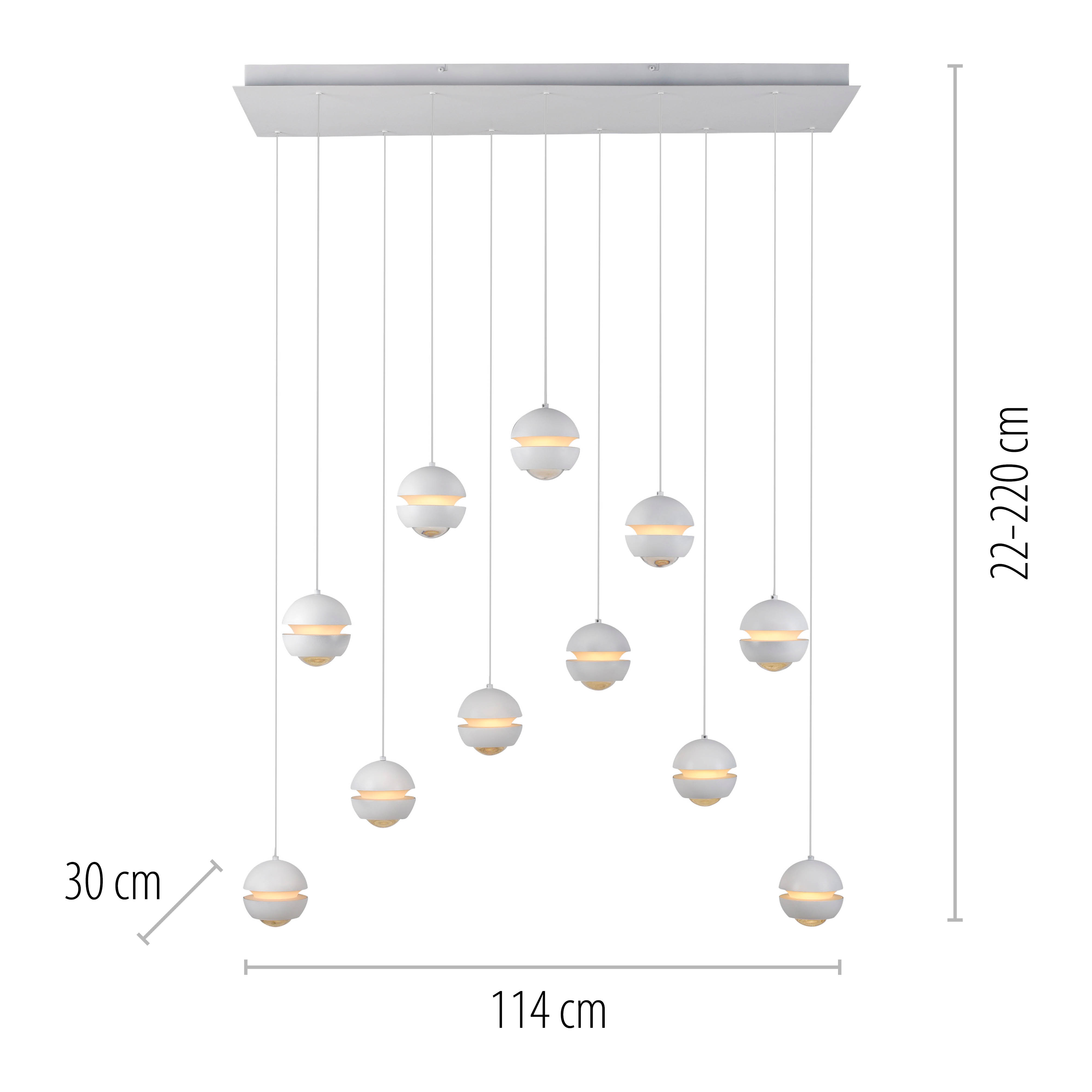 Pendelleuchte Lini 11er