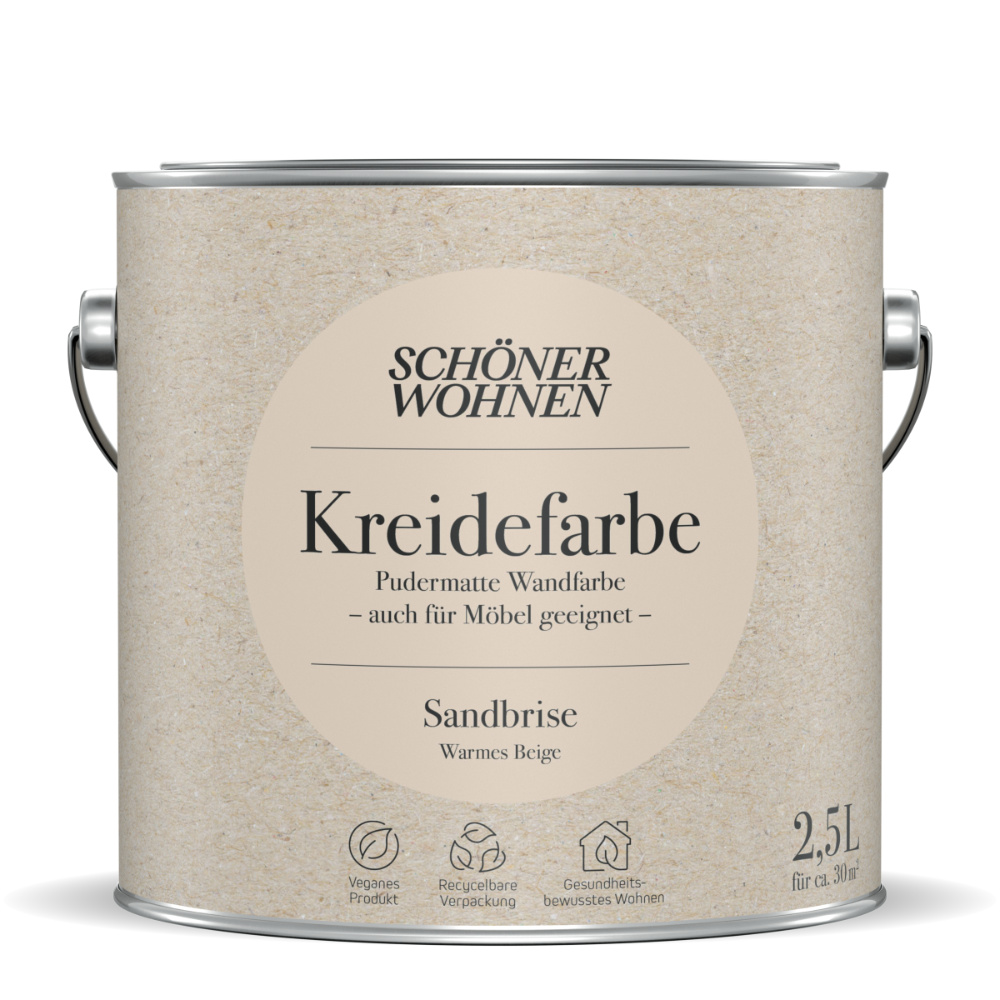 Kreidefarbe Sandbrise