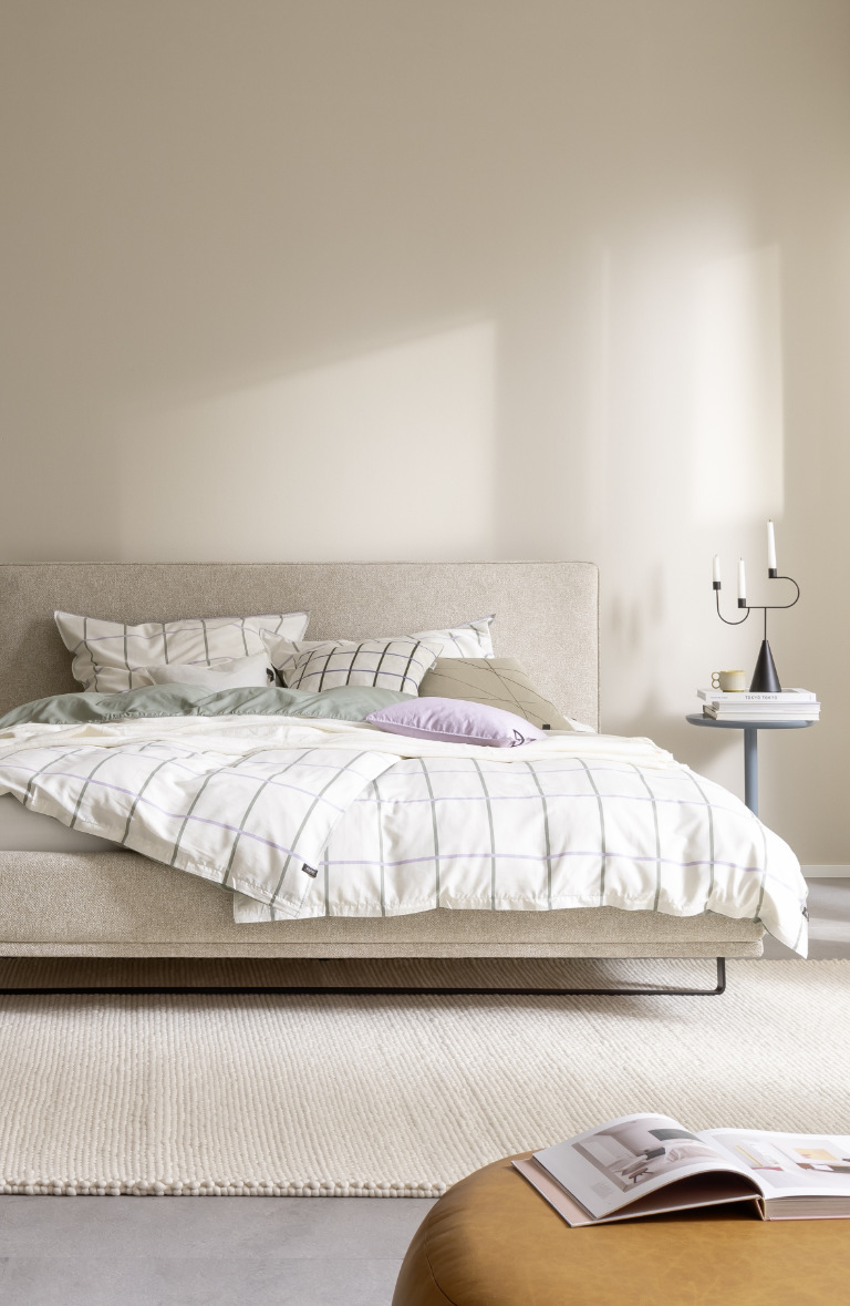 helles Schlafzimmer SCHOENER_WOHNEN_Kollektion_Polsterbetten