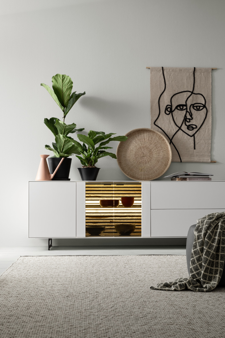Lowboard YONNA im Wohnzimmer SCHÖNER WOHNEN-Ab aufs Sofa