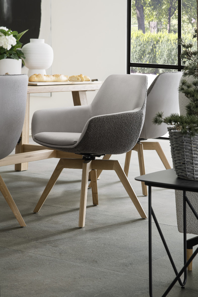 Stuhl Grau SCHÖNER-WOHNEN-Landhausstil